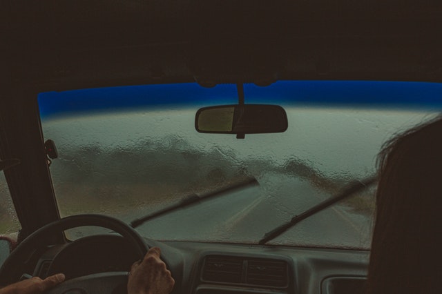 Driving In Rain 