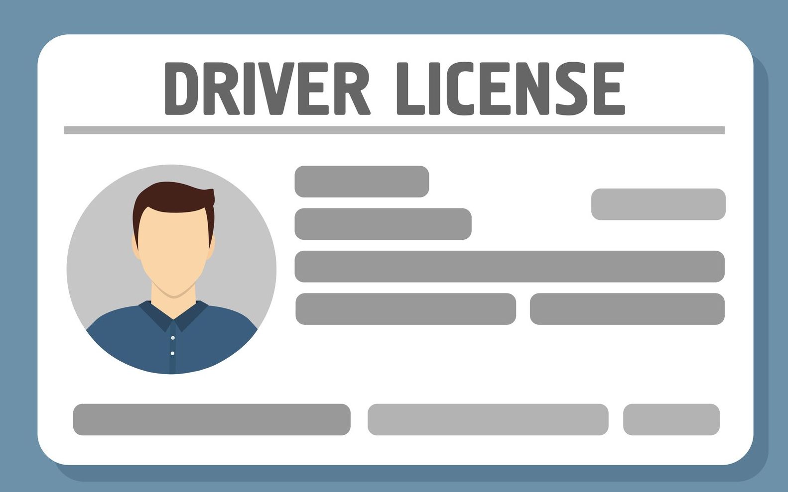 texas drivers license clipart